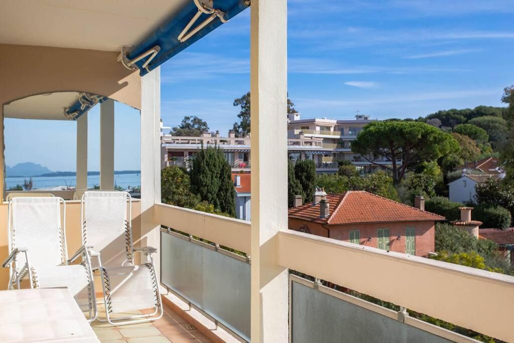 Ferienwohnung A6- 2 Bdr Incredible Sea View - Ac, Garage & Terrace Antibes Exterior foto