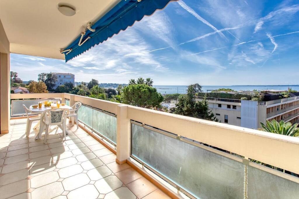 Ferienwohnung A6- 2 Bdr Incredible Sea View - Ac, Garage & Terrace Antibes Exterior foto